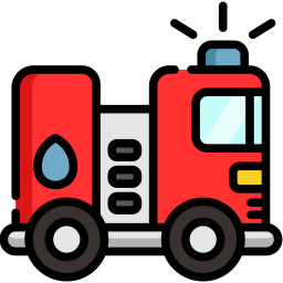 camion de pompier Icône