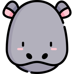 Hipopótamo icono