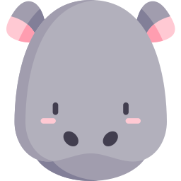 Hipopótamo icono