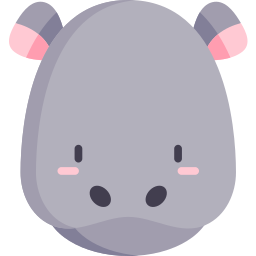 hippopotame Icône