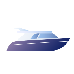 Speed boat icon