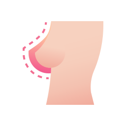 Breast implant icon