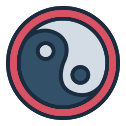 yin yang icono