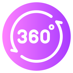 360 grados icono