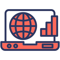 sitio web icono
