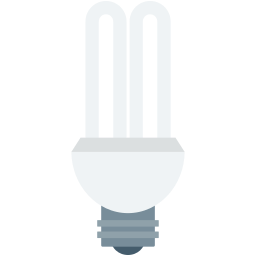 iluminación icono