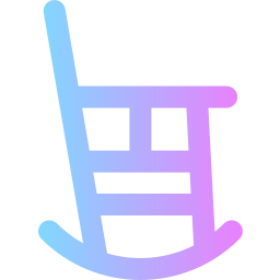 Rocking chair icon