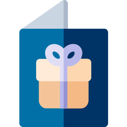 Greeting card icon