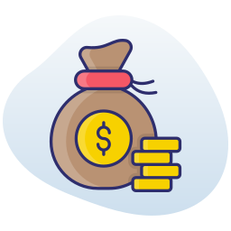 recaudación de fondos icono