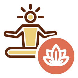 meditación icono