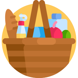 Picnic basket icon