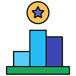tabla de clasificación icono