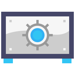 Safe box icon