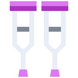 Crutches icon