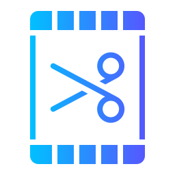 editor de vídeo icono