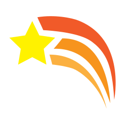 estrella fugaz icono