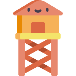 torre de guardabosques icono