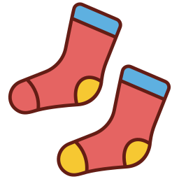 calcetines de invierno icono