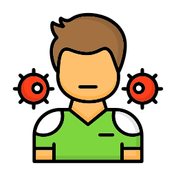 persona enferma icono