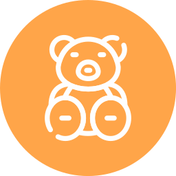 Teddy bear icon