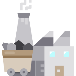 Coal factory icon