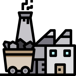 Coal factory icon