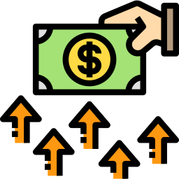 billet d'un dollar Icône