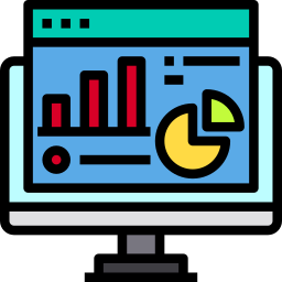 Data analytics icon