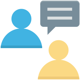 User chat icon