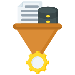 proceso de datos icono