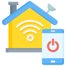 automatización del hogar icono