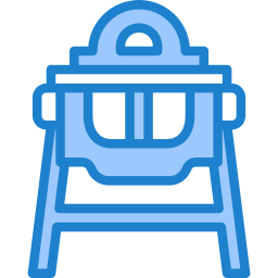 Feeding chair icon