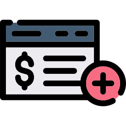 cuenta bancaria icono