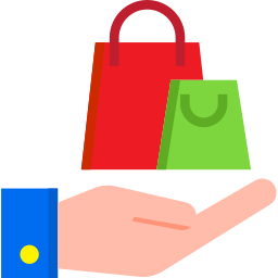 Shopping bag icon