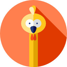 avestruz icono