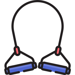 Exercise bands icon