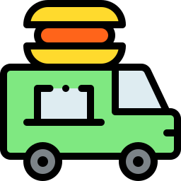 Food delivery icon