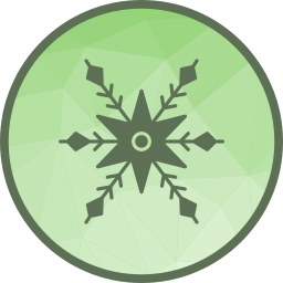 copo de nieve icono