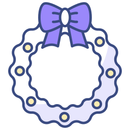 guirnalda icono