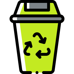 Papelera de reciclaje icono