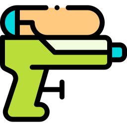 Pistola de agua icono