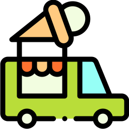 Ice cream truck icon