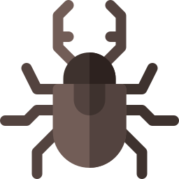 Stag beetle icon