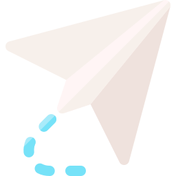 Paper plane icon