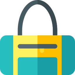 Sport bag icon