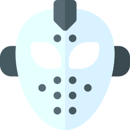 maschera da hockey icona