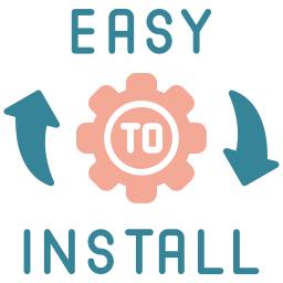 fácil instalación icono