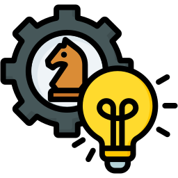 estrategia icono