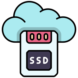Cloud sd आइकन