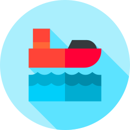 Rescue boat icon